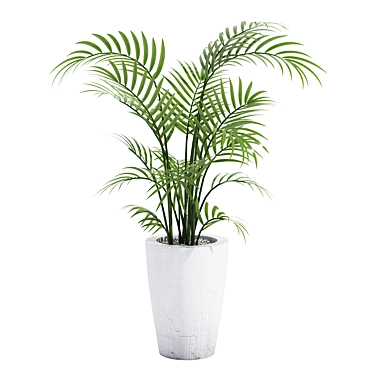 Botanical Bliss: Indoor Houseplant 3D model image 1 