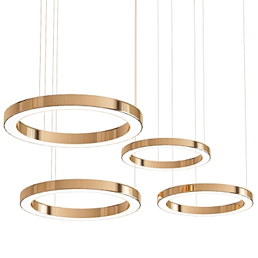 MAHLU Pendant Light - Elegant Illumination 3D model image 1 
