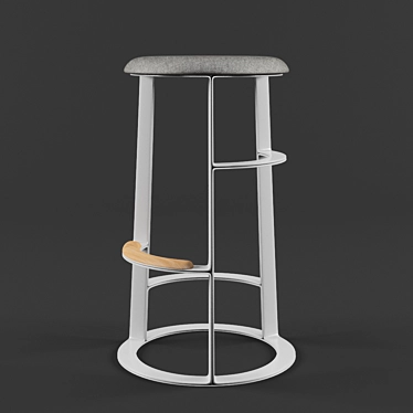 Elegant Tancy Barstool SH750 3D model image 1 