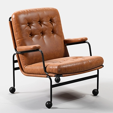 Elegant Karin Armchair: Bruno Mathsson 3D model image 1 