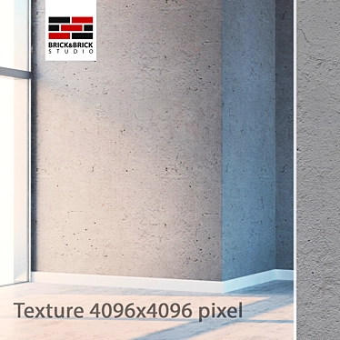 Seamless Plaster 316 - High Detail Texture 3D model image 1 