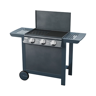GrillKing Gas Barbecue 3D model image 1 