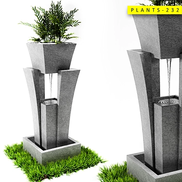 Green Oasis: 232 Stunning Plants 3D model image 1 