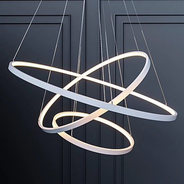 Nova Luce Dea Metal Pendant Light 3D model image 1 