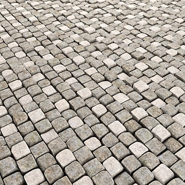 Vintage Paving Stones Collection 3D model image 1 