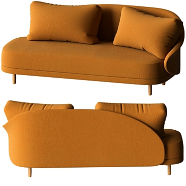 NORR11 OPEN END New Wave Sofa 3D model image 1 