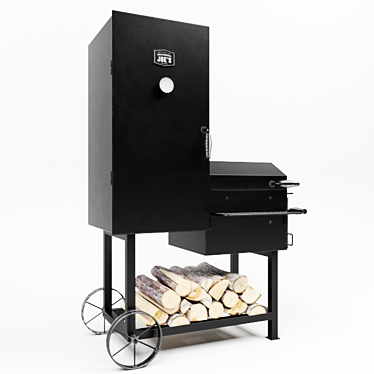 Premium BBQ Smoker: Oklahoma Joe's Bandera 3D model image 1 