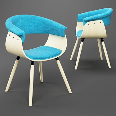 Modern Living Room Chair 3D model image 1 