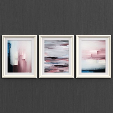 Set of abstraction wall art