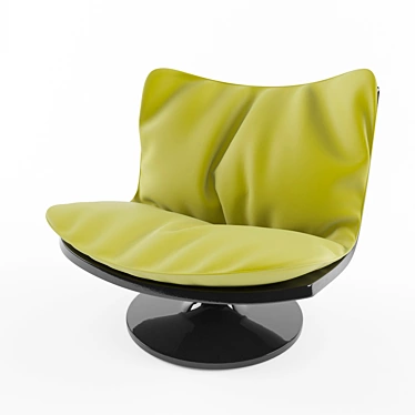 Modern Marilyn Accent Chair 3D model image 1 