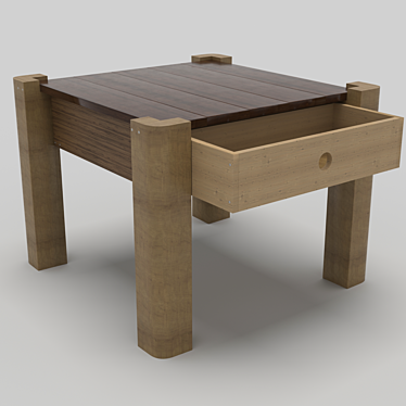 Modern Design Coffee Table 3D model image 1 