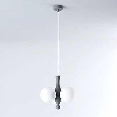 Elegant Themis Pendant Light 3D model image 1 