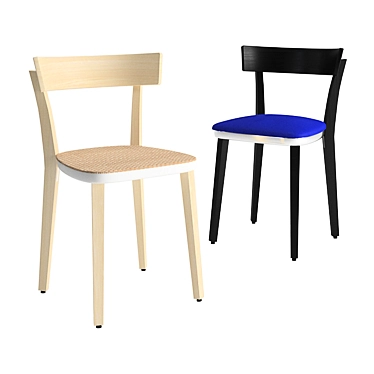 Folk Harmony Chair 3D model image 1 