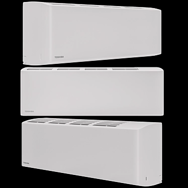 Toshiba RAS-07S3KHS-EE Air Conditioner 3D model image 1 