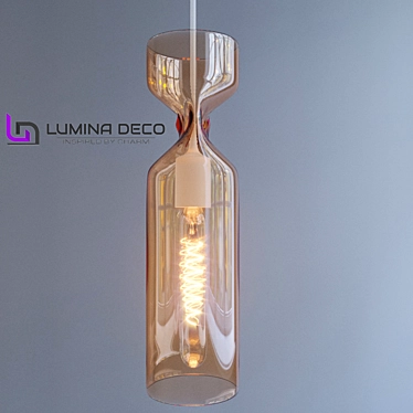 "OM" Pendant lamp Lumina Deco Vayris LDP 1174 TEA