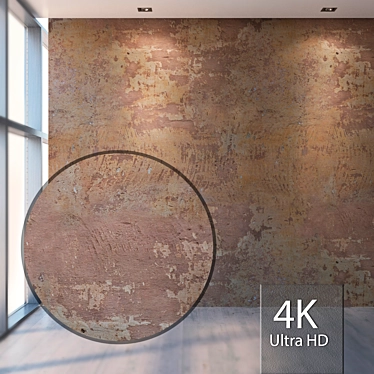 Seamless High-Res Plaster Texture 3D model image 1 