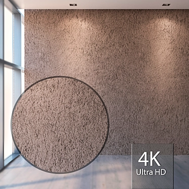 Seamless Stucco Texture Kit | High Resolution+Detail 3D model image 1 