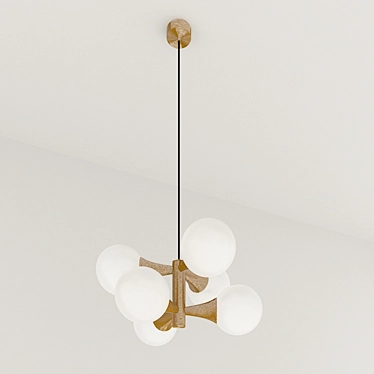 VIOKEF Pendant Globe Light 3D model image 1 