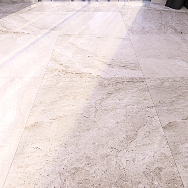 Premium Marble Floor Tiles 3D model image 1 