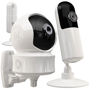 Advanced IP Camera Set 3D model image 1 