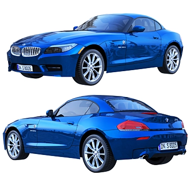 Luxury BMW Z4 e89: Professional Designer's Dream 3D model image 1 