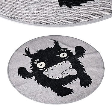 Monster Magic Rug | Small Bloomingville 3D model image 1 