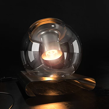 Sleek and Timeless: Oluce Globe 228 3D model image 1 