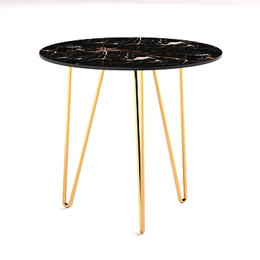 Elegant Halmar Alia Coffee Table 3D model image 1 