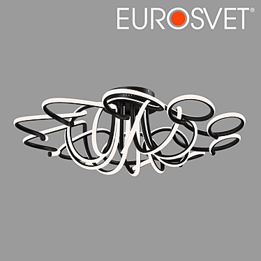 Eurosvet Rosca LED Ceiling Light 3D model image 1 