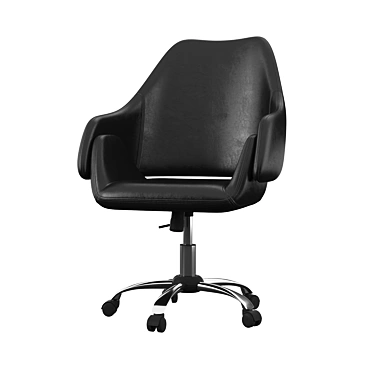 ErgoFlex Blood Task Chair 3D model image 1 