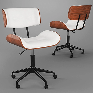 Mid-century Modern Office Chair - 2013 version 3D model image 1 