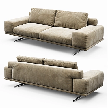 Calia Italia Planet 3-Seater Sofa 3D model image 1 