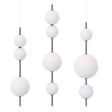 Minimalist Pendant Lamps Collection 3D model image 1 