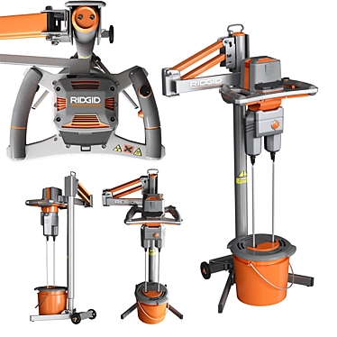 Ridgid Mixer - Powerful and Versatile 3D model image 1 