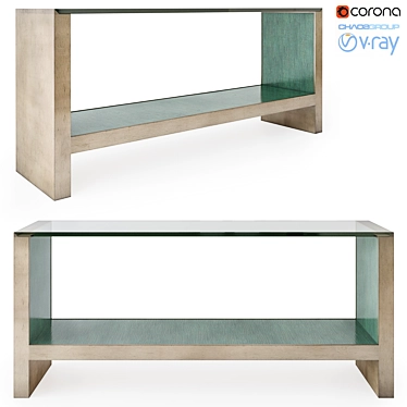 Caracole Console Table: CLA-416-447 3D model image 1 