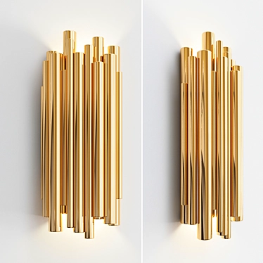 Elegant Brubeck Pendant Light 3D model image 1 