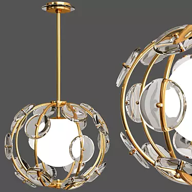 Elegant Westport Pendant Light 3D model image 1 