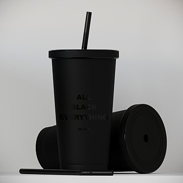 Blvck Paris Tumbler Mug 3D model image 1 