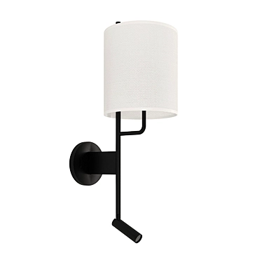 VIOKEF MARA Black Wall Light 3D model image 1 