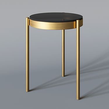 Elegant Piccadilly Side Table 3D model image 1 