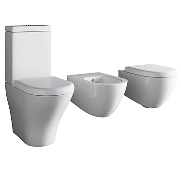 Kerasan Aquatech - Premium Toilet 3D model image 1 