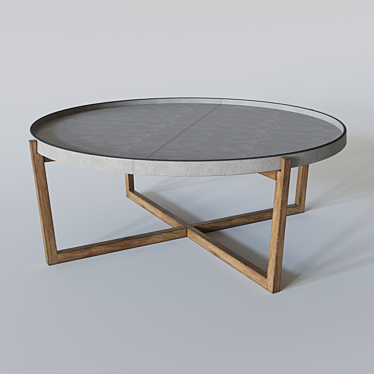 Minimalist Linley Coffee Table 3D model image 1 