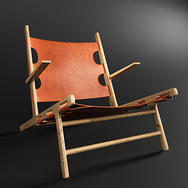 Cozy Comfort: Easy Chair 3D model image 1 