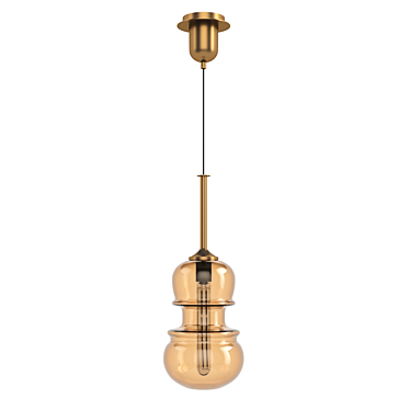 Elegant SONATA Chandelier - 6696 OHM 3D model image 1 