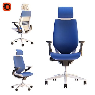 Steelcase Gesture Office Chair 3D model image 1 