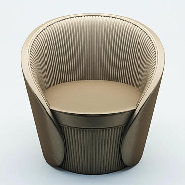 Elegance Bloom Chair 3D model image 1 