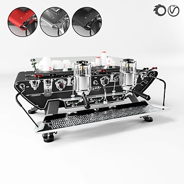 Kees van der Westen Spirit Duette: Versatile Coffee Machine 3D model image 1 