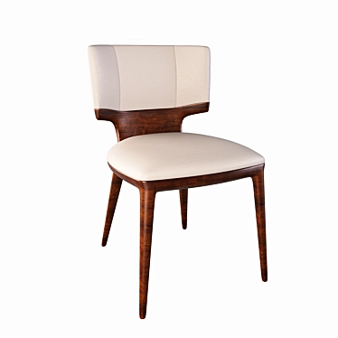 Enne Violet Accent Chair 3D model image 1 