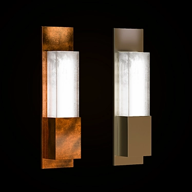 Moonlit Elegance Wall Light 3D model image 1 