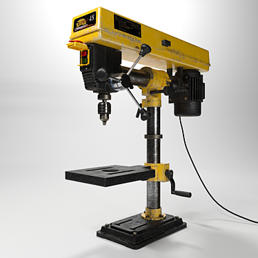 Corvette48: Powerful 5-Speed Drilling Machine 3D model image 1 